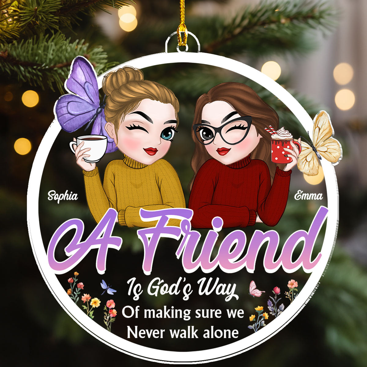 We Are Forever - Personalized Custom Acrylic Ornament