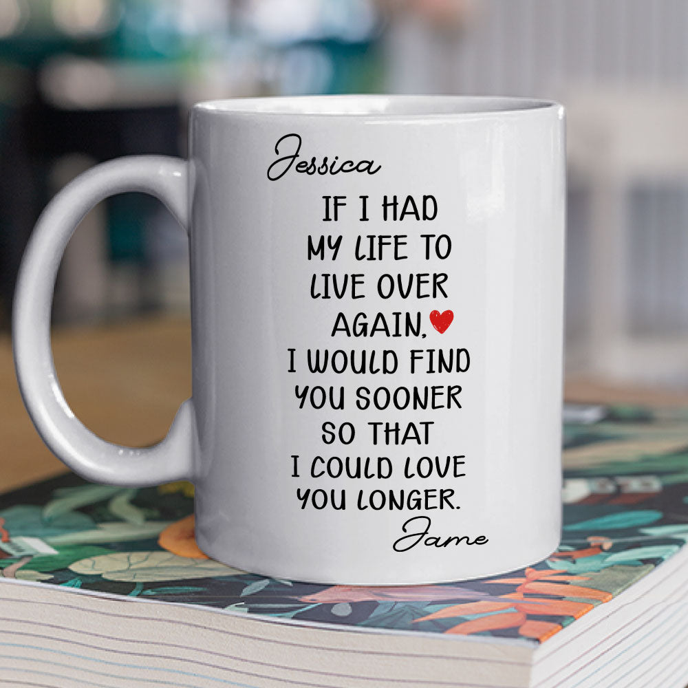 Forever Grateful For Your Love - Personalized Custom Coffee Mug