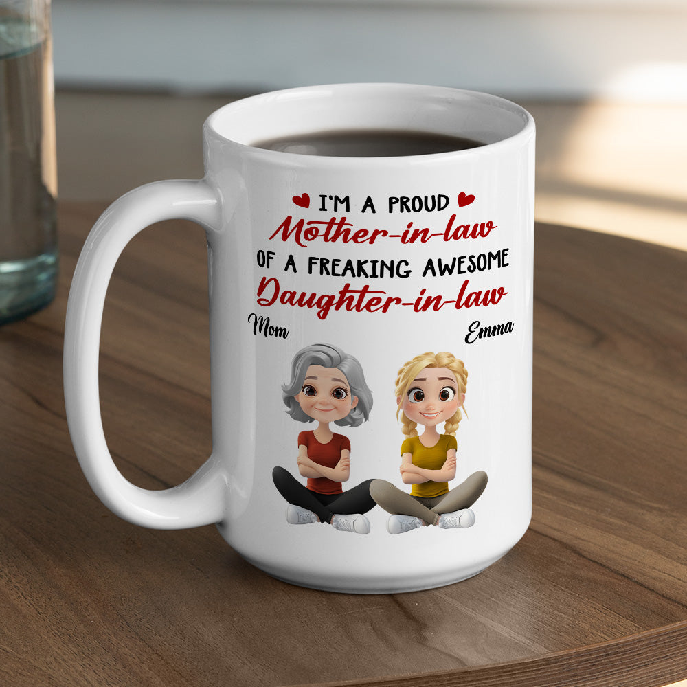 I Am So Proud - Personalized Custom Coffee Mug