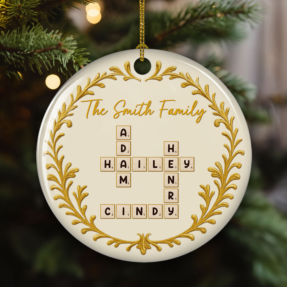 The Family - Personalized Custom Ceramic Ornament