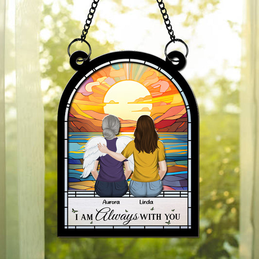 Forever In My Heart - Personalized Custom Suncatcher