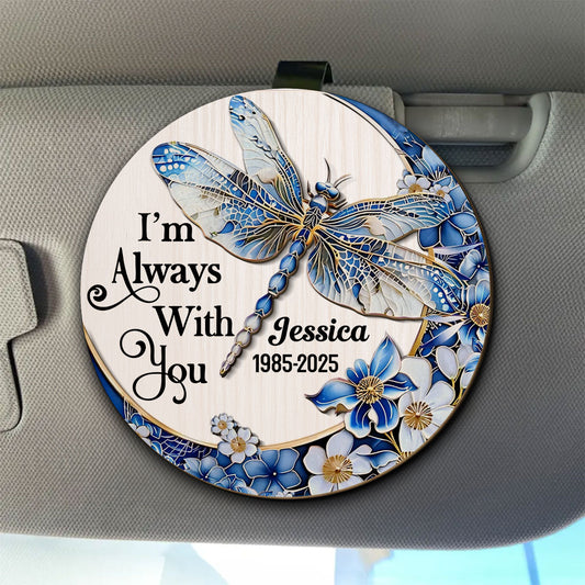 Miss You Every Single Day - Personalized Custom Car Visor Clip