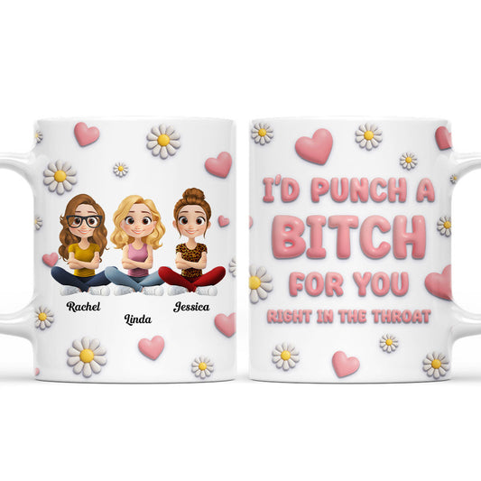 For You Cartoon - Personalized Custom 3D Effect Mug