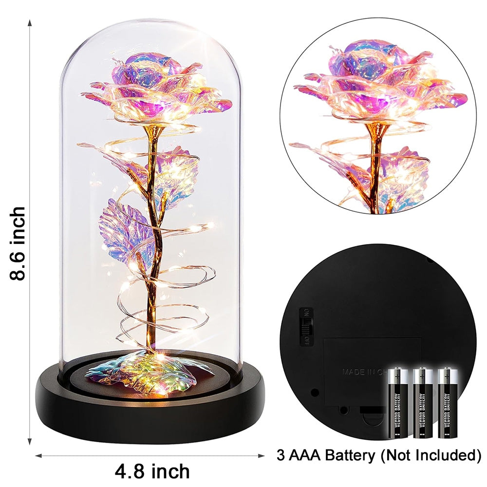 Mother And Daughters - Personalized Custom Sparkly Rose