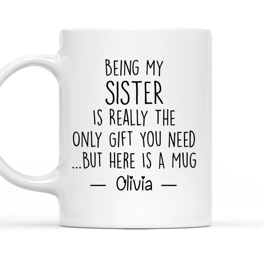 But Here Is A Mug - Personalized Custom Coffee Mug