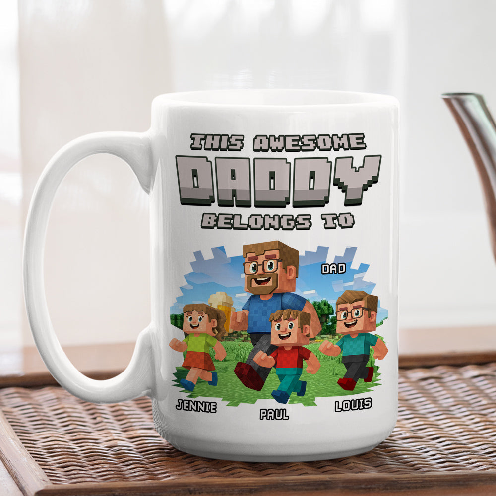 Crafted With Love - Personalized Custom Coffee Mug