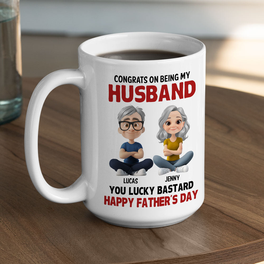 Congrats My Bastard - Personalized Custom Coffee Mug
