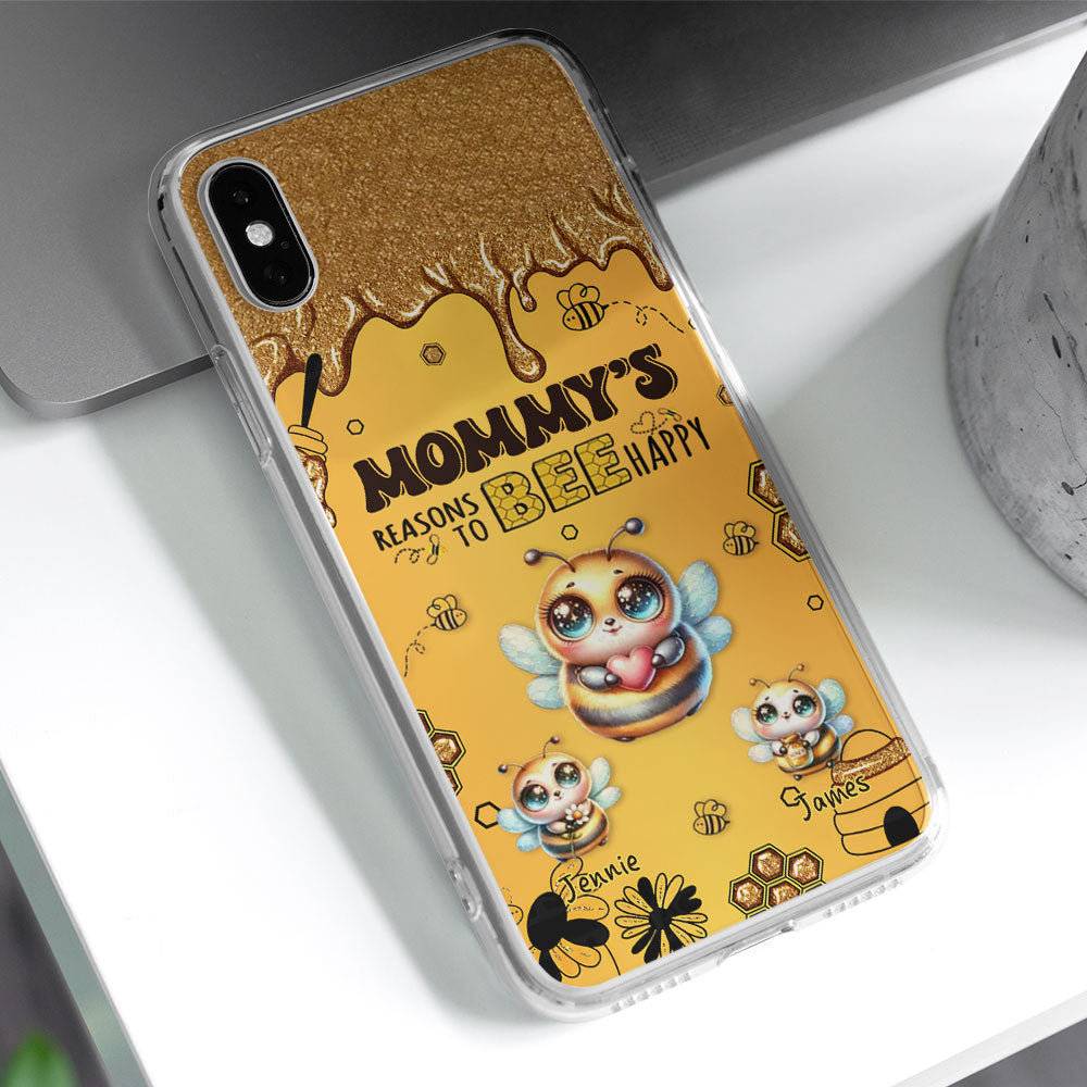 Bee Happy - Personalized Custom Phone Case