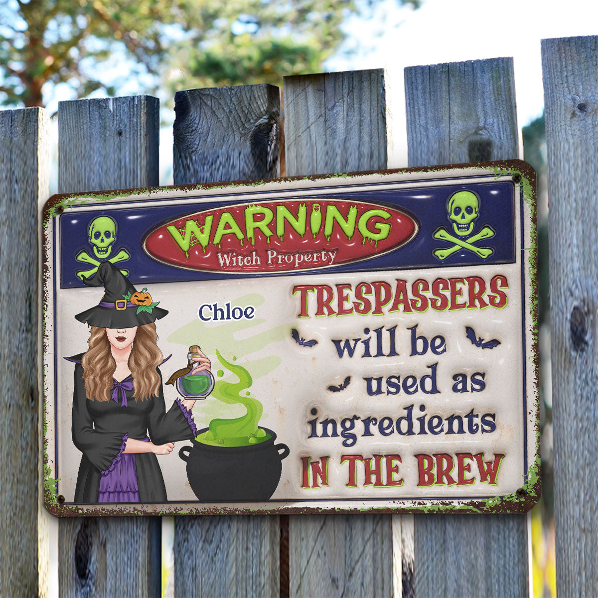 In The Brew - Personalized Custom 3D Inflated Effect Metal Sign