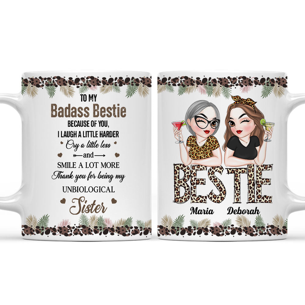 Badass Bestie - Personalized Custom Coffee Mug