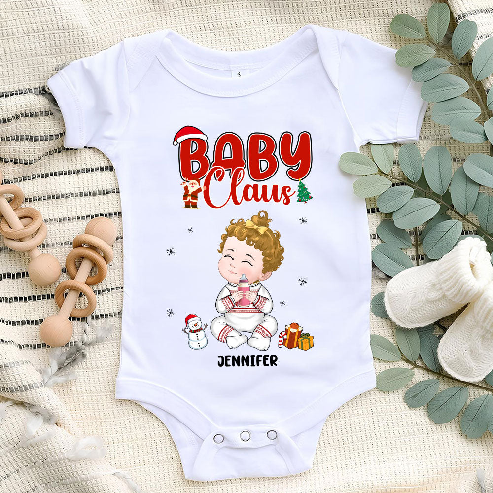 Baby Claus - Personalized Custom Baby Onesie