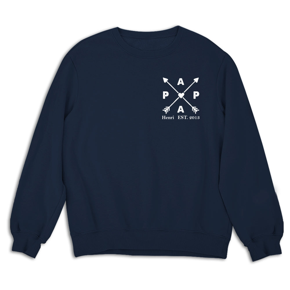 Best Papa Ever - Personalized Custom Shirt