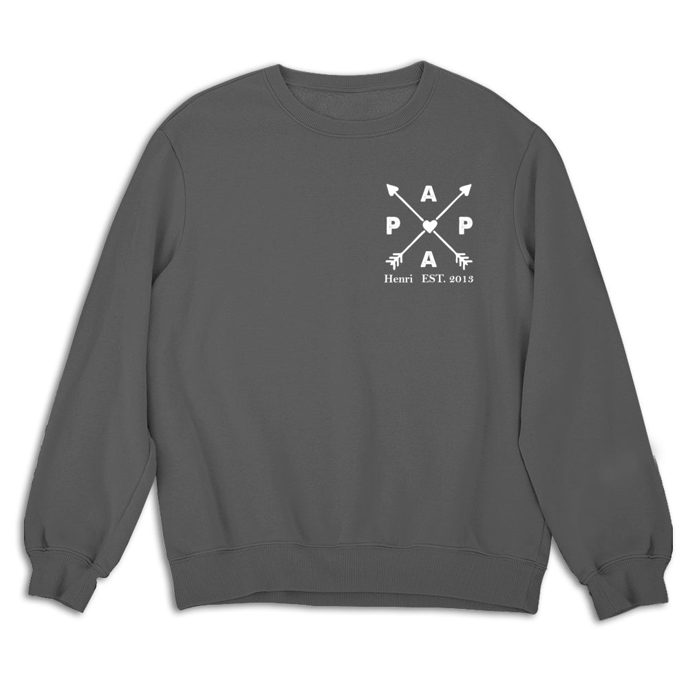 Best Papa Ever - Personalized Custom Shirt