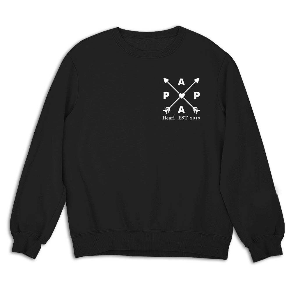 Best Papa Ever - Personalized Custom Shirt