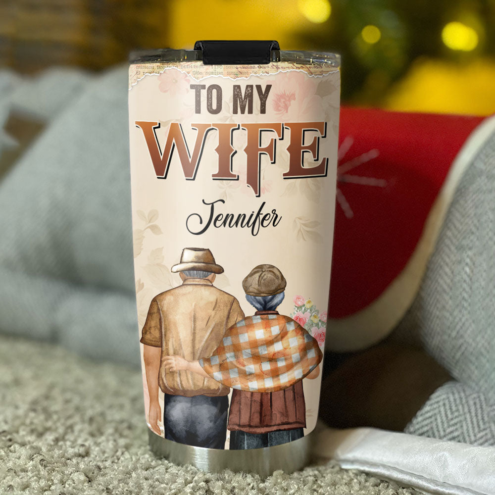 To My Wife Version 2 - Personalized Custom Tumbler