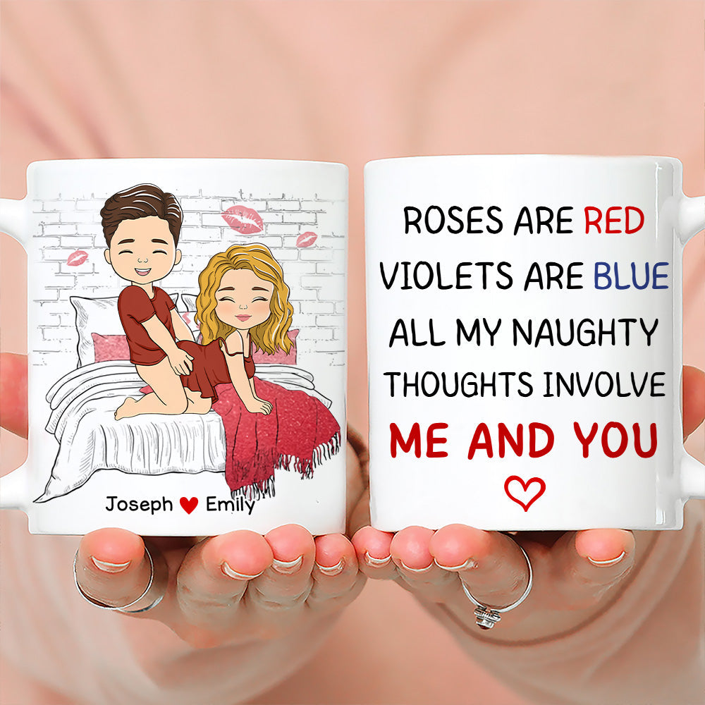 Involve Me And You - Personalized Custom Coffee Mug