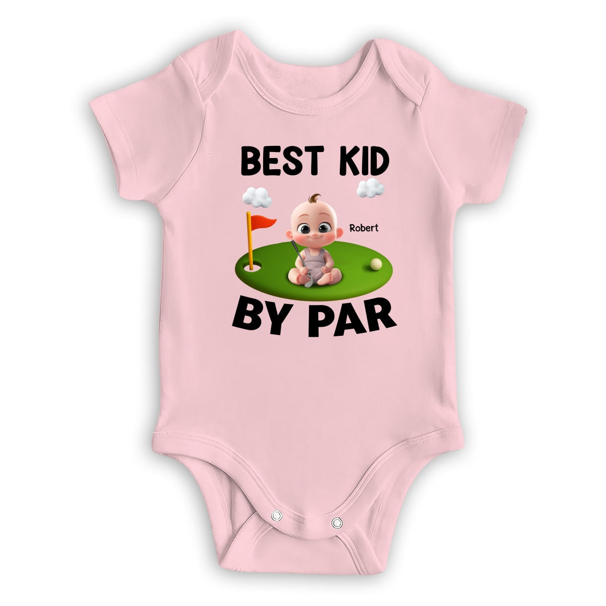 Best Dad And Kid By Par - Personalized Custom T-shirt And Onesie