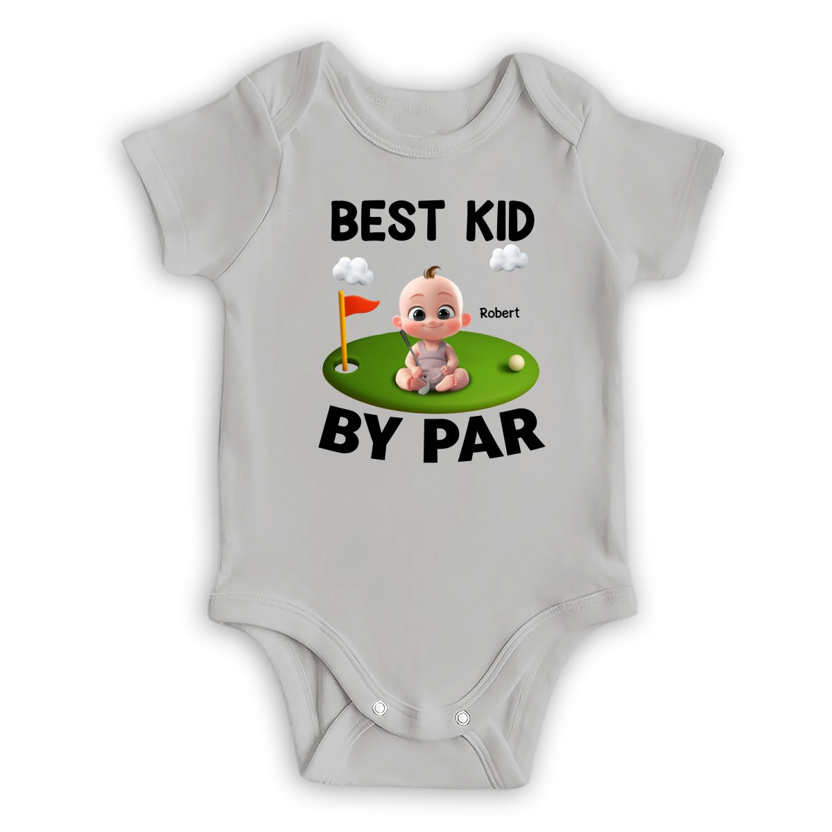 Best Dad And Kid By Par - Personalized Custom T-shirt And Onesie