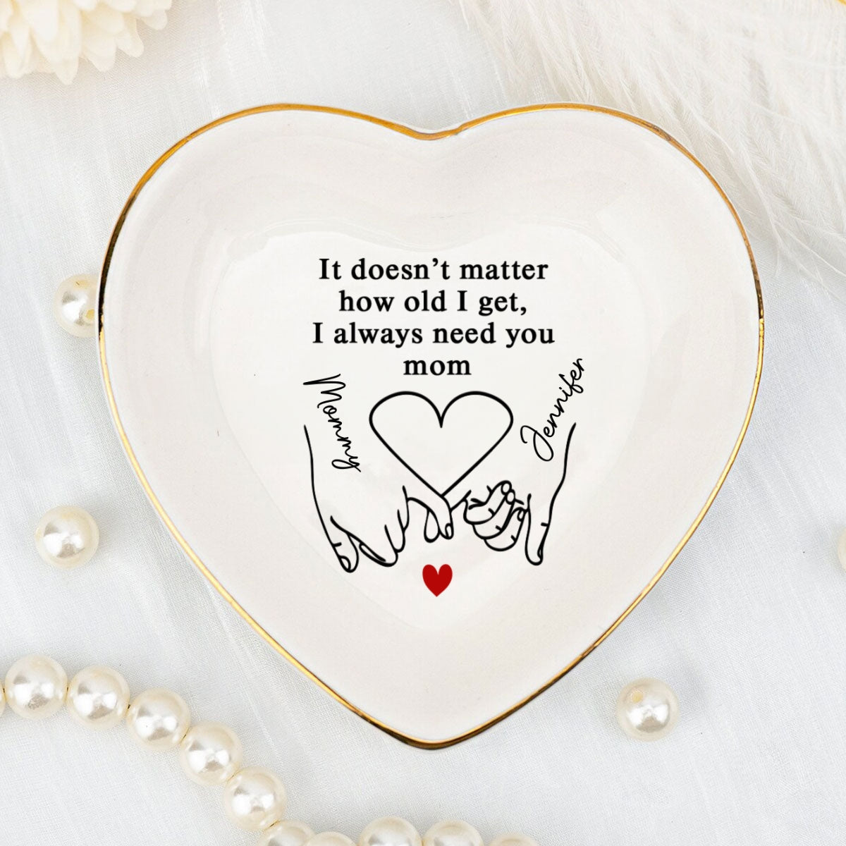 Need You Forever - Personalized Custom Jewelry Dish