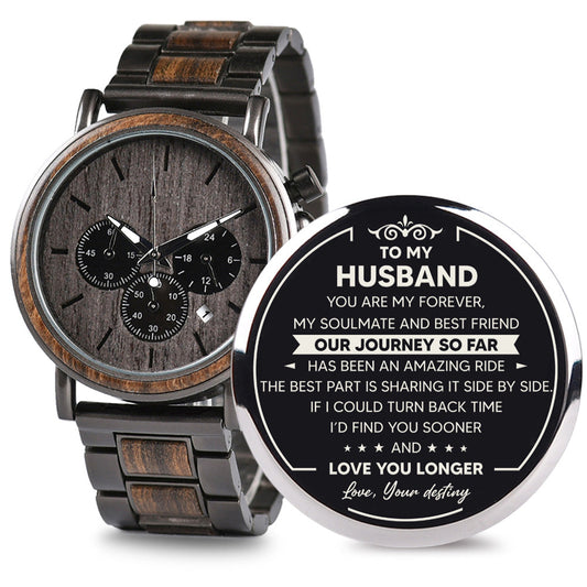 Believe In Yourself - Personalized Engraved Wooden Watches GQ026