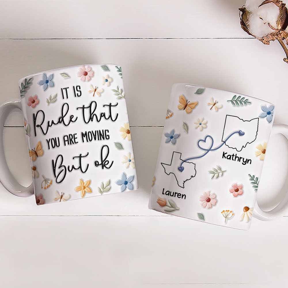 Who Allowed You To Move - Personalized Custom 3D Inflated Effect Mug