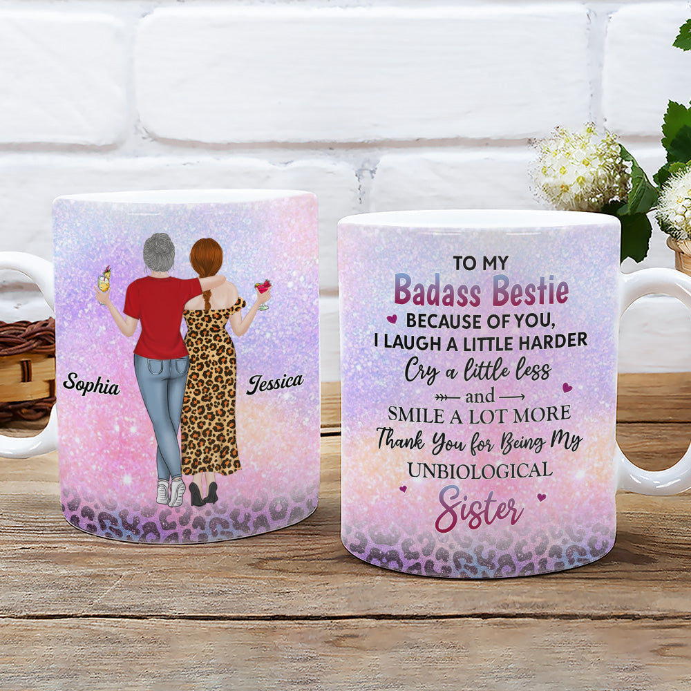 My Unbiological Sister - Personalized Custom Coffee Mug