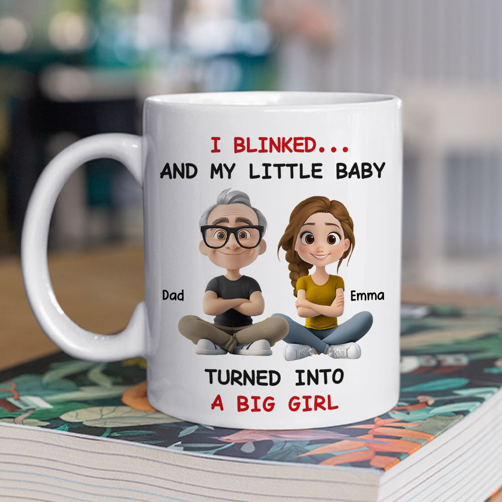 In The Blink Of An Eye - Personalized Custom Coffee Mug