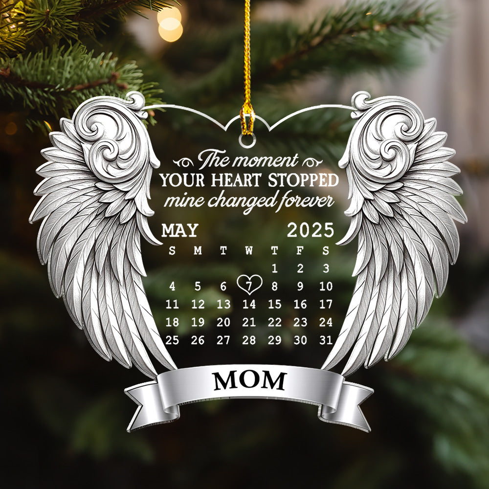 Remembered With Love - Personalized Custom Acrylic Ornament