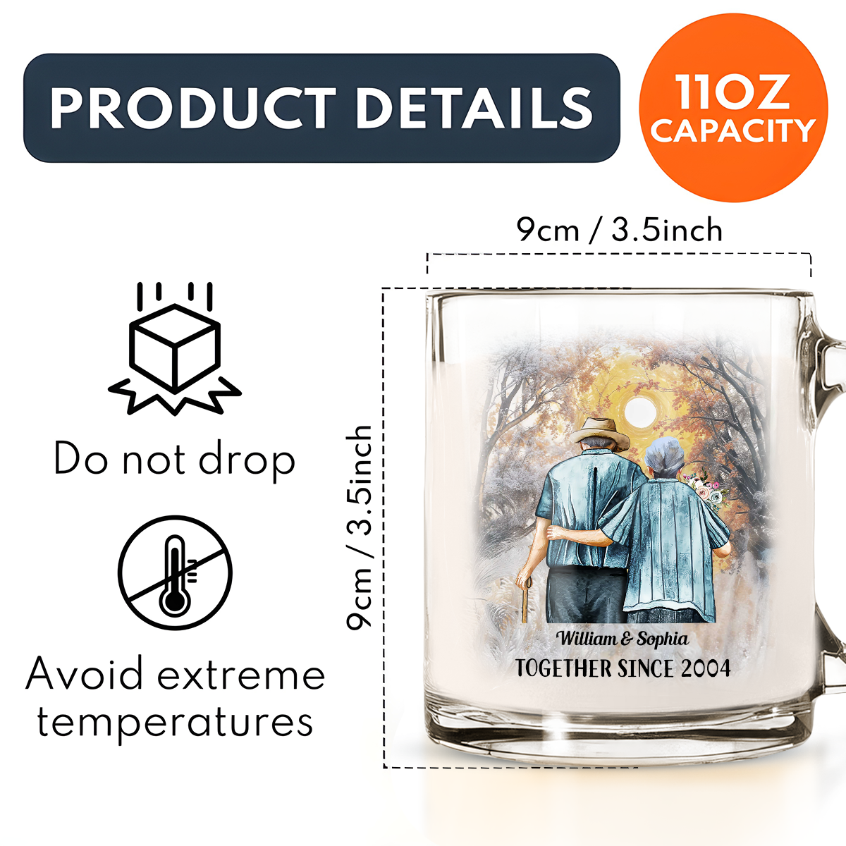 You Had Me - Personalized Custom Glass Mug