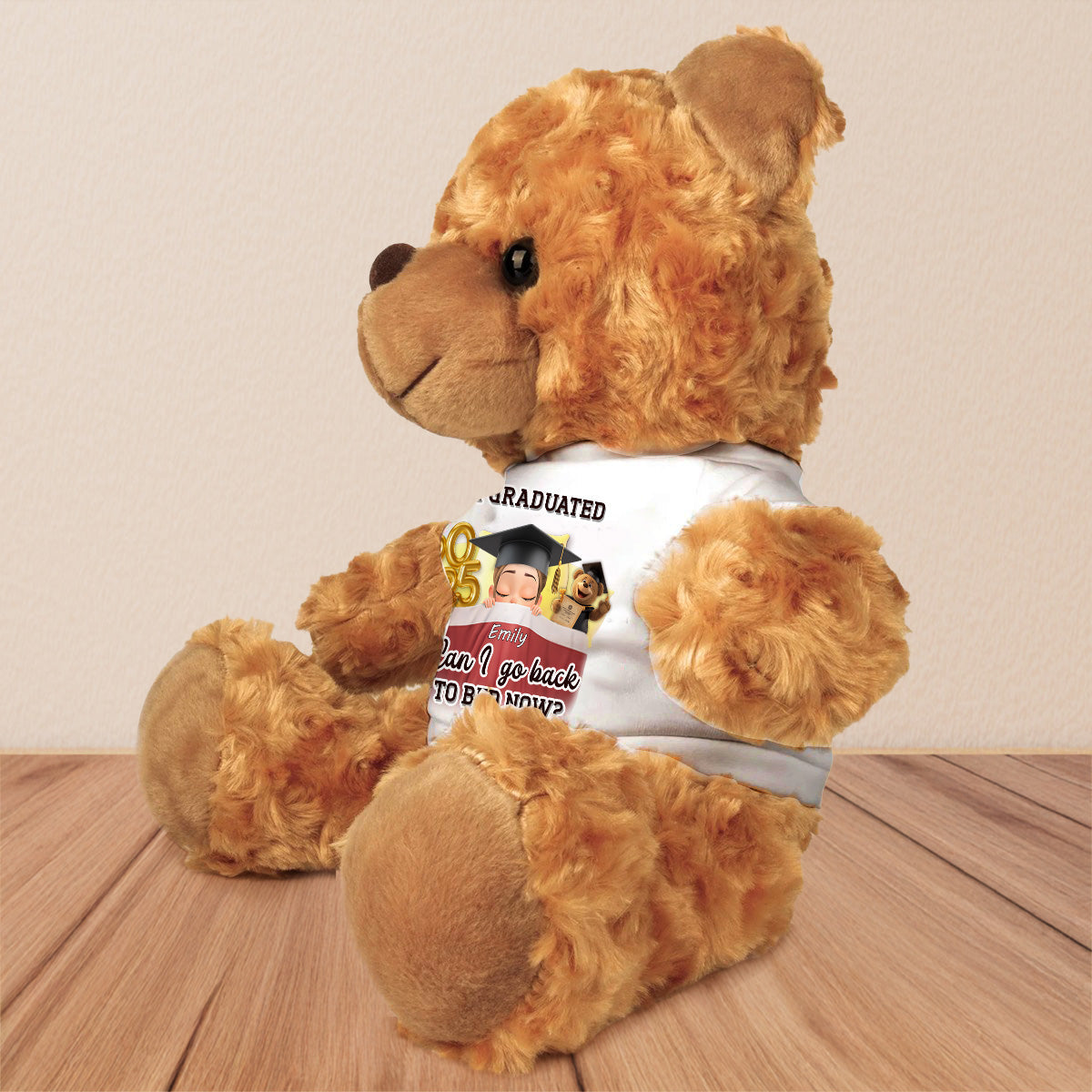 Can I Go Back To Bed Now - Personalized Custom Cuddle Bear