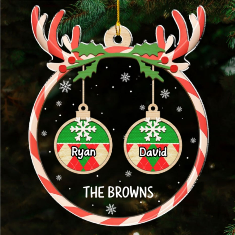 Our Christmas - Personalized Custom Acrylic Ornament