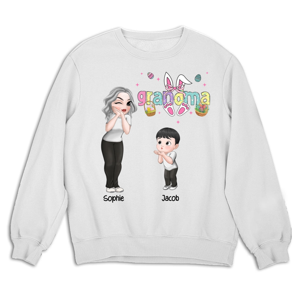 Mama Bunny Easter - Personalized Custom Shirt