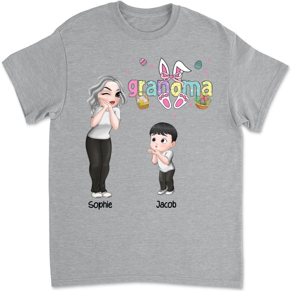 Mama Bunny Easter - Personalized Custom Shirt