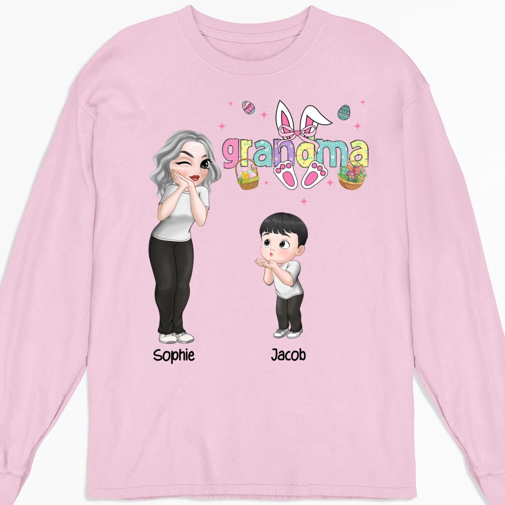 Mama Bunny Easter - Personalized Custom Shirt