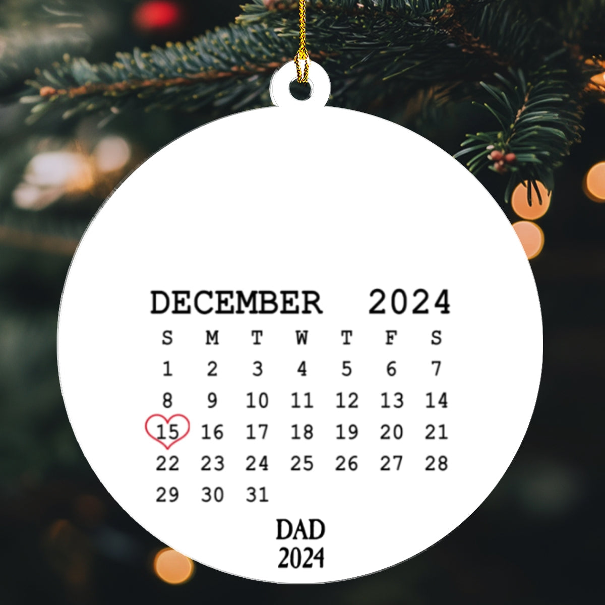 Forever My Angel - Personalized Custom Acrylic Ornament