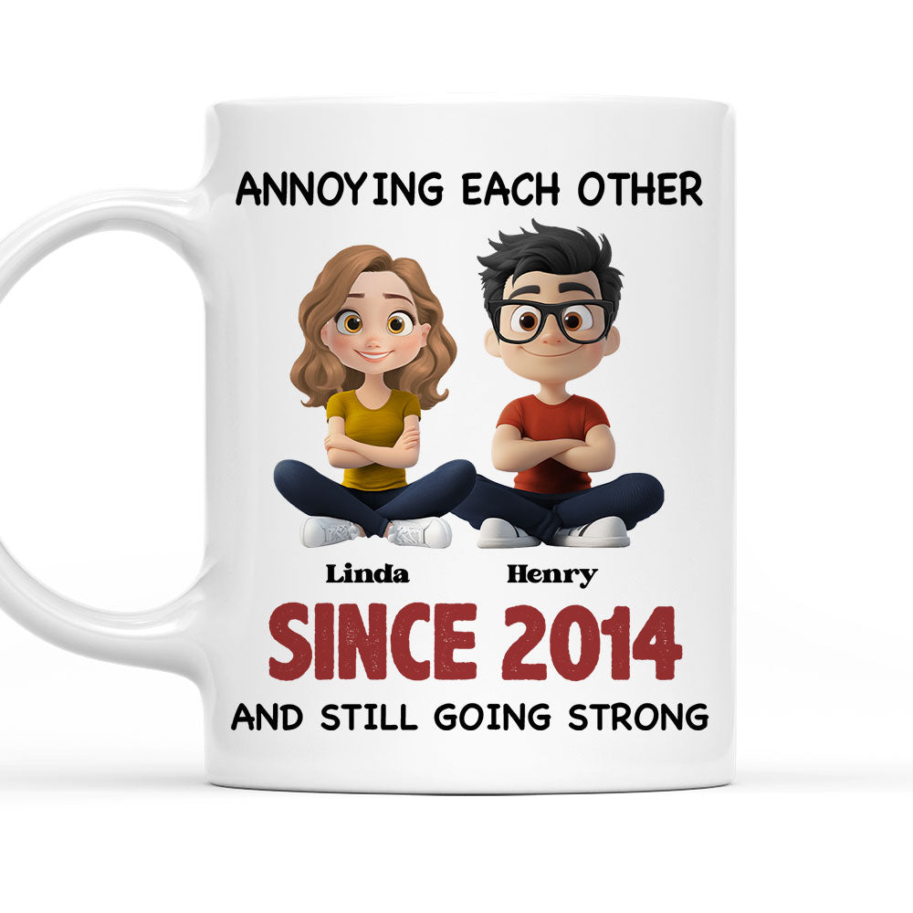 Together Forever - Personalized Custom Coffee Mug