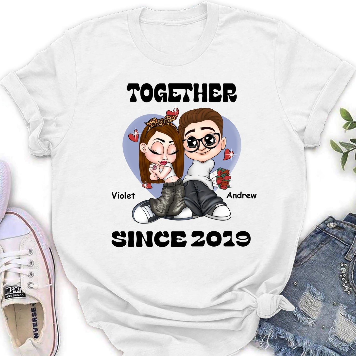 Love You Y2K - Personalized Custom Shirt