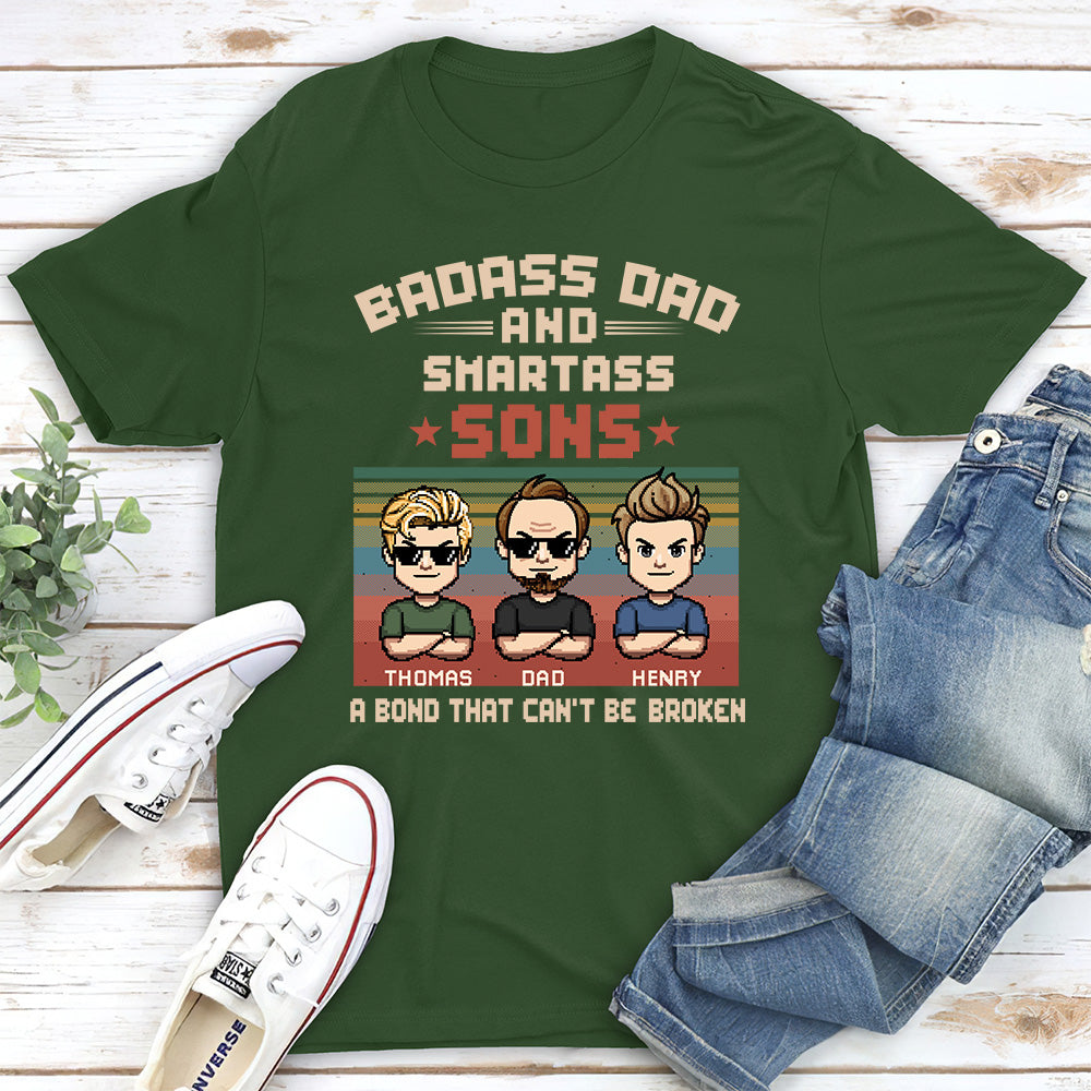 Badass Dad - Personalized Custom Shirt