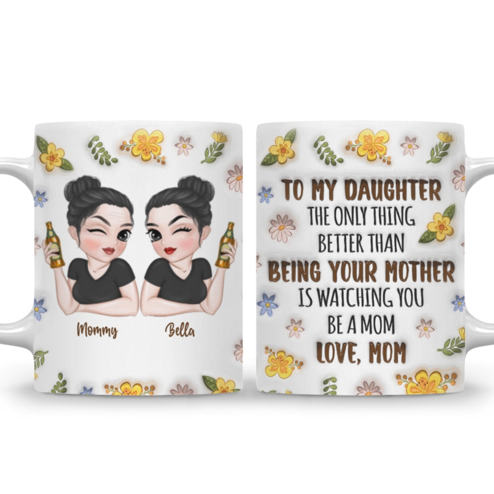 Watching You - Personalized Custom 3D Inflated Effect Mug