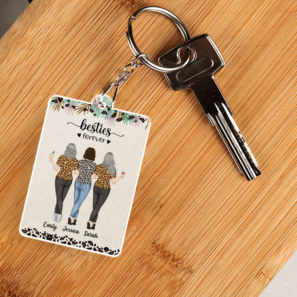 You Make Me Laugh Everyday - Personalized Custom Acrylic Keychain