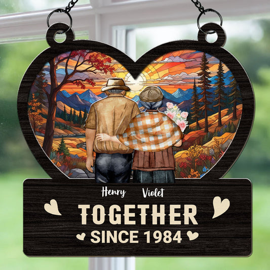 Together Love - Personalized Custom Suncatcher