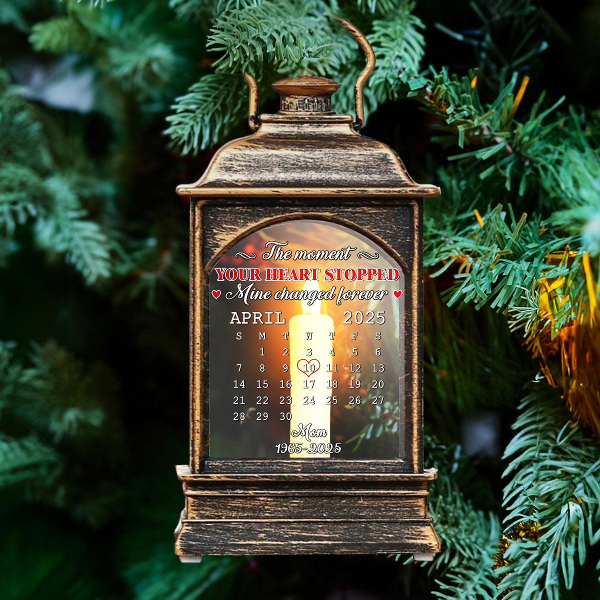 The Moment - Personalized Custom Christmas Wind Lamp