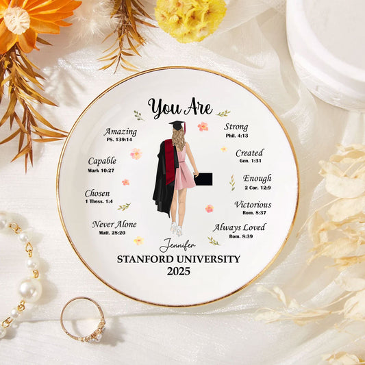 You Are Chosen - Personalized Custom Jewelry Dish