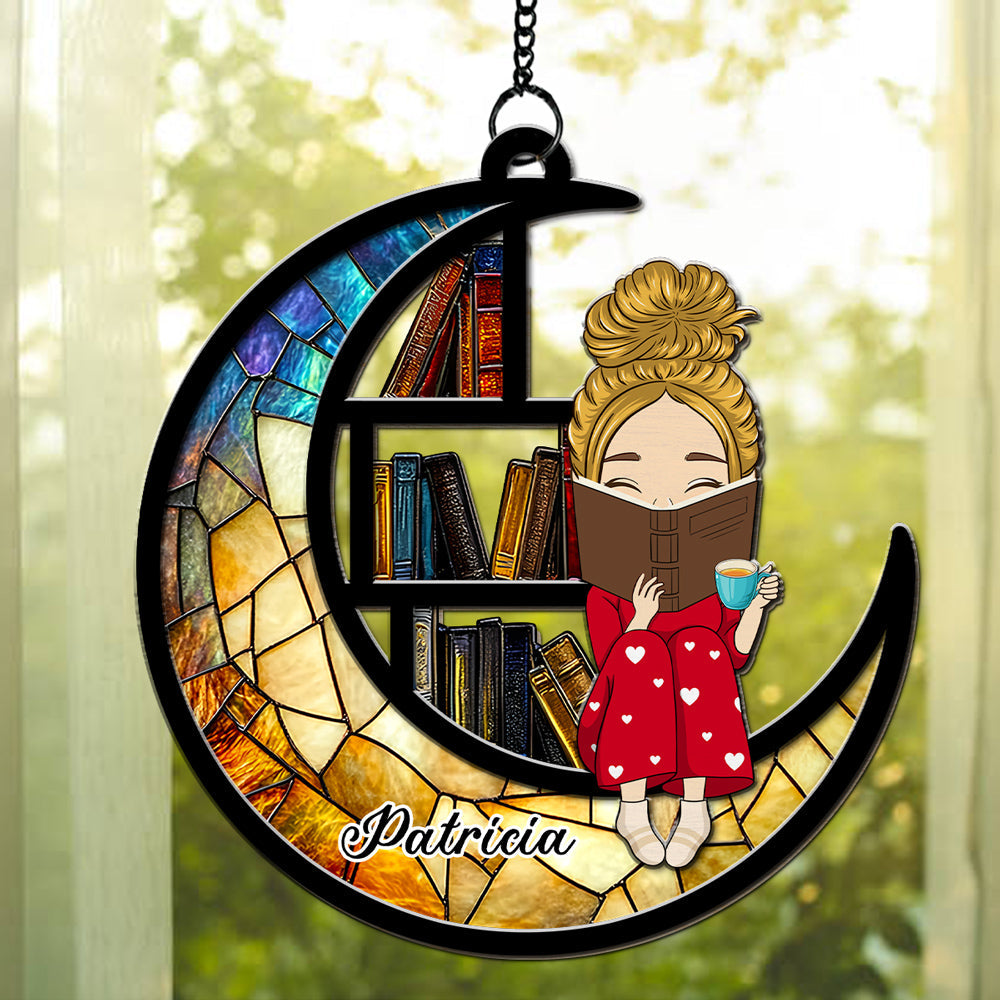 A Book Is A Dream - Personalized Custom Suncatcher