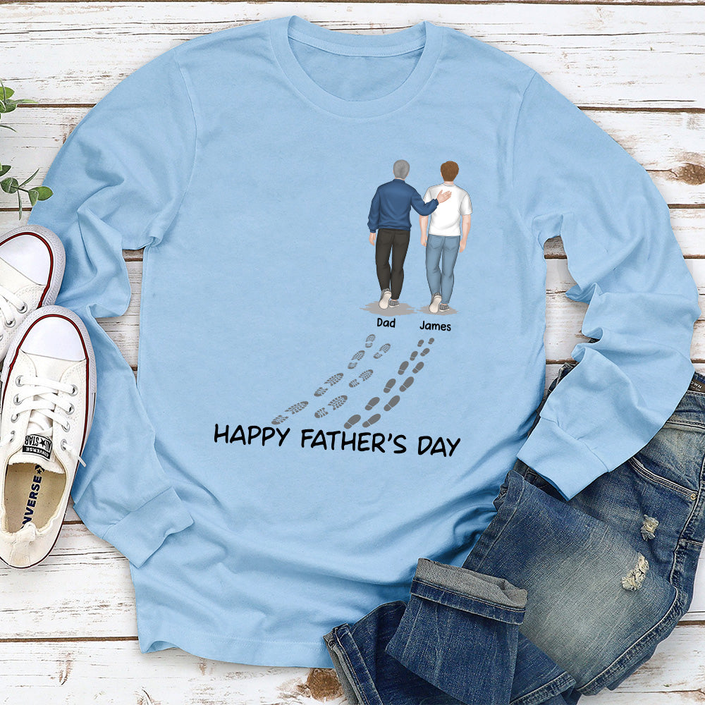 My Dad Is My Hero - Personalized Custom Shirt