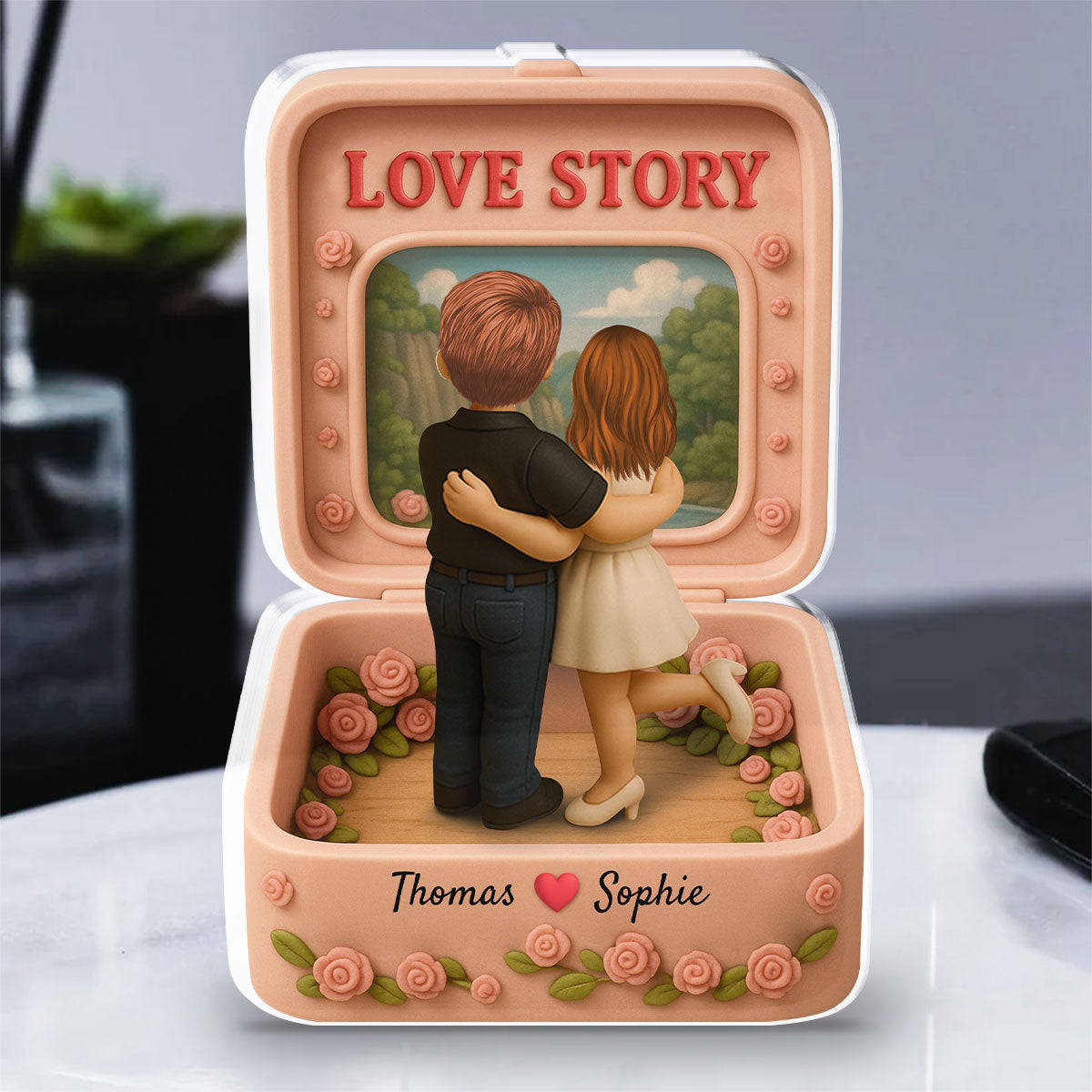 Love Story - Personalized Custom Acrylic Plaque