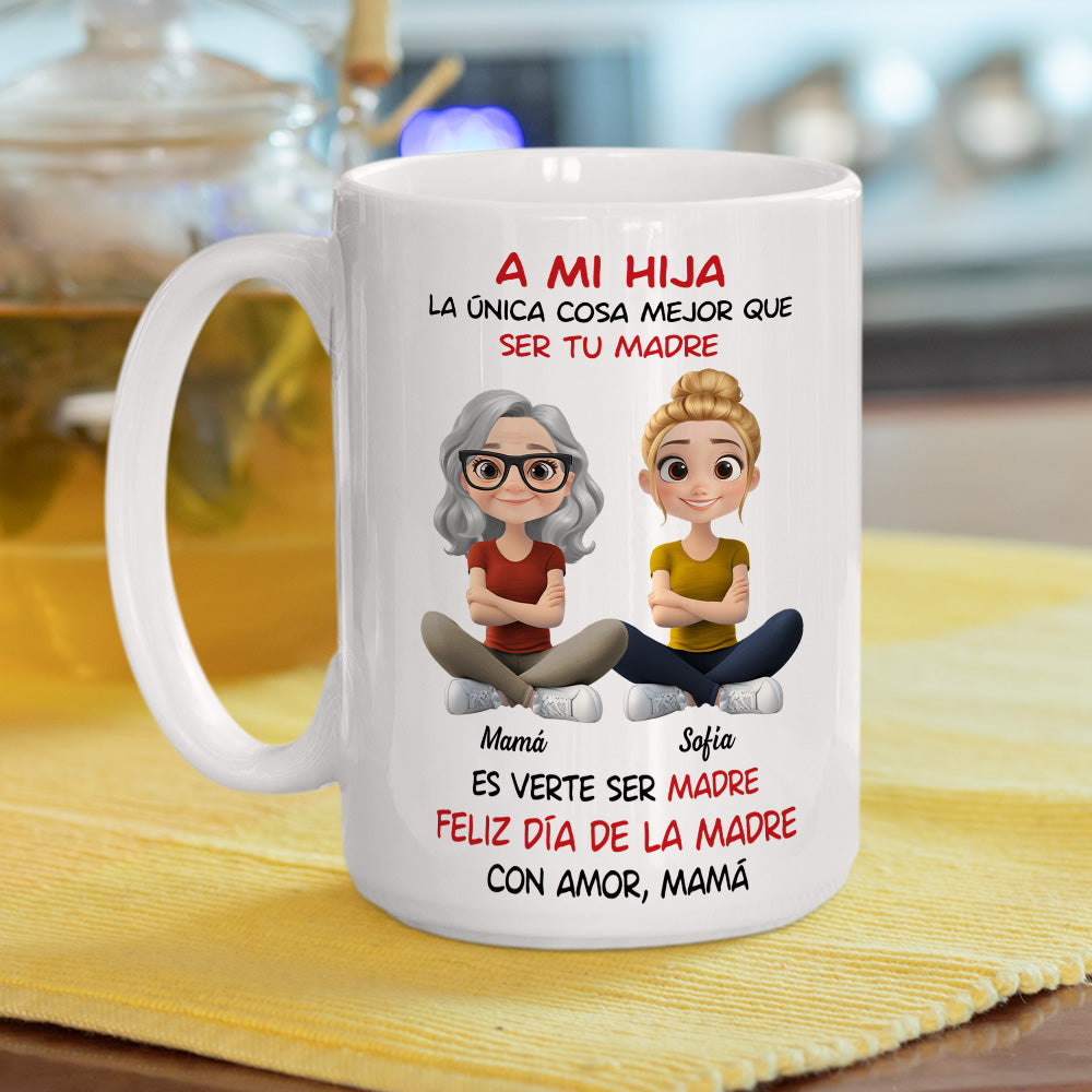 A Mi Hija - Taza Personalizada de Café