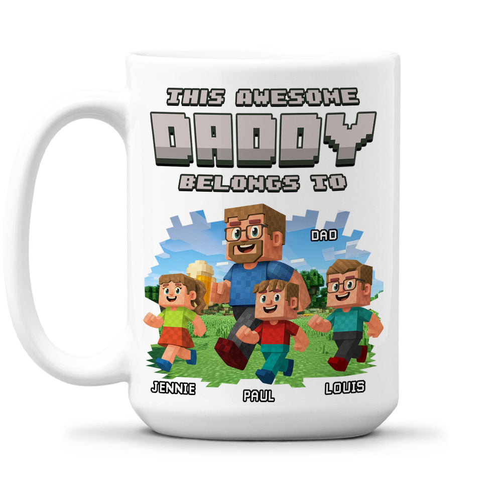 Crafted With Love - Personalized Custom Coffee Mug