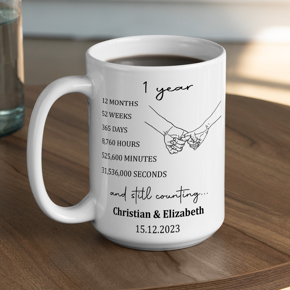 Always Beside You - Personalized Custom Coffee Mug