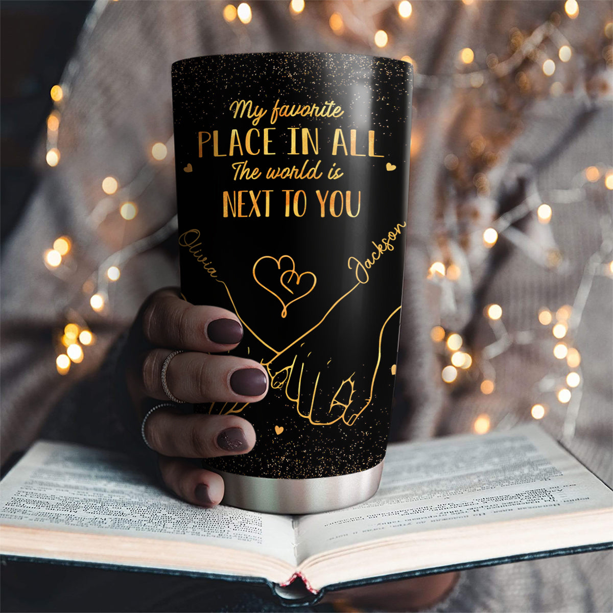 You Are Always My Favorite Person - Personalized Custom Tumbler